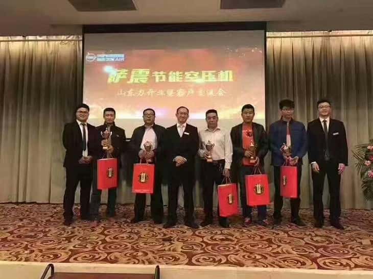 薩震節(jié)能空壓機(jī)優(yōu)秀客戶