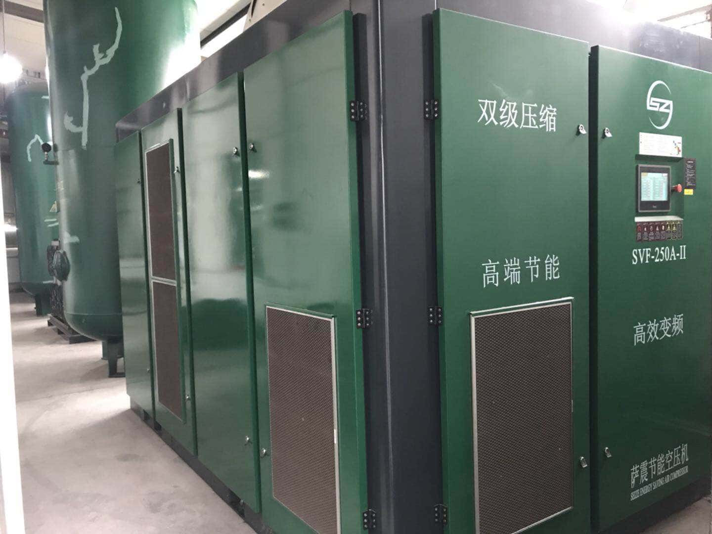 薩震節(jié)能空壓機(jī)客戶現(xiàn)場圖